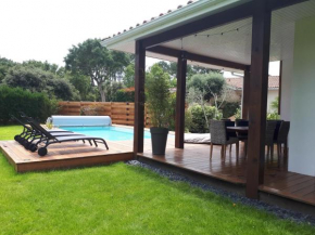 Maison dans les Landes au bord de l'océan
